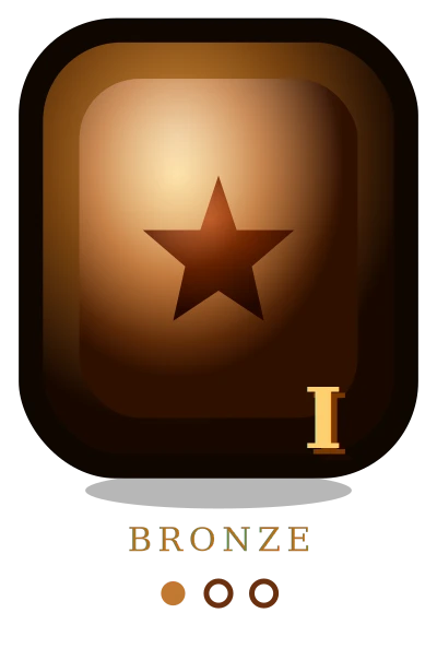 Bronze I badge